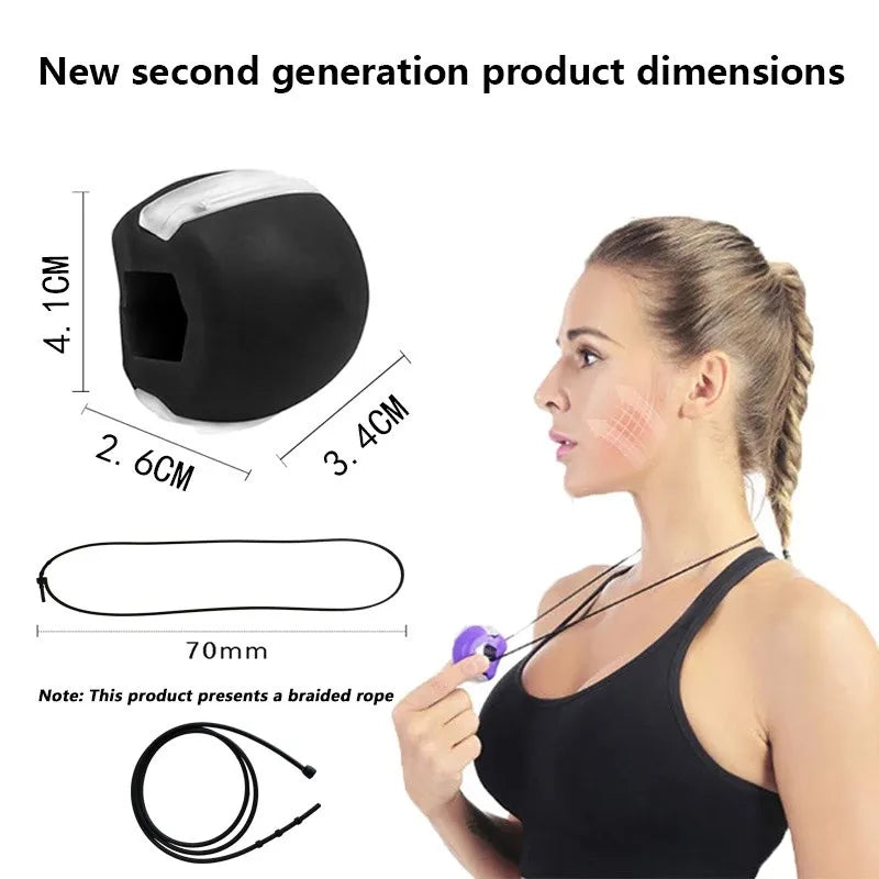 Fitness Facial Muscle Jawline Exercising Trainer