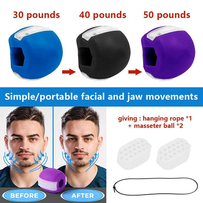 Fitness Facial Muscle Jawline Exercising Trainer