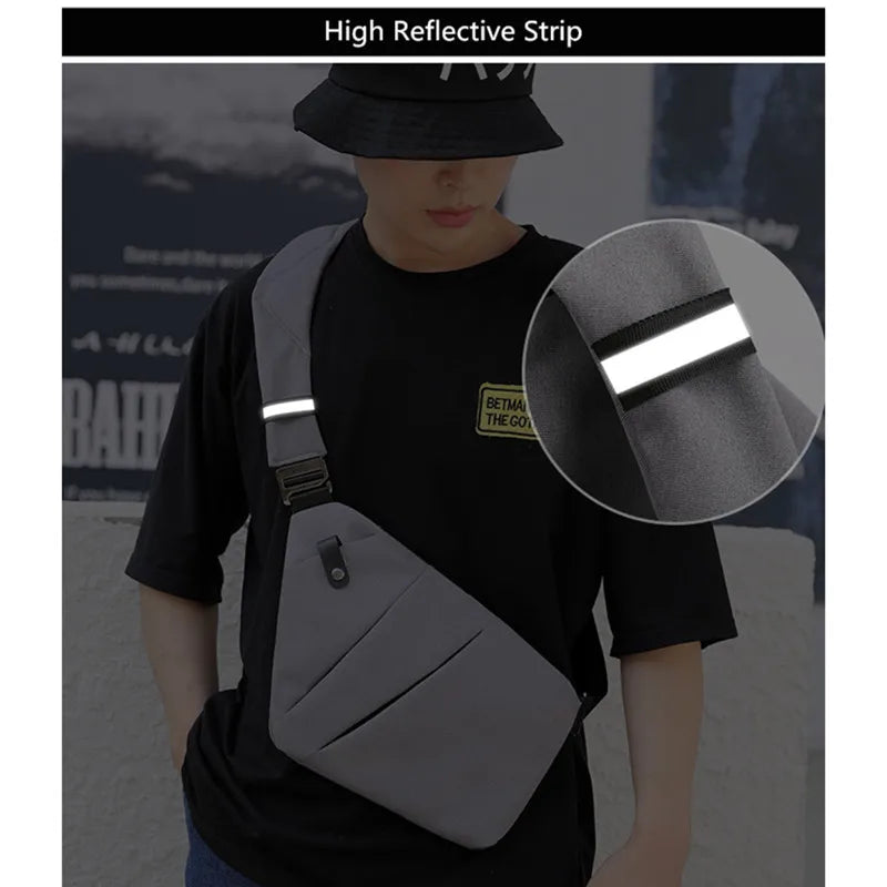 Ultra Thin Anti-Theft Cross Body Sling Bag for Travel