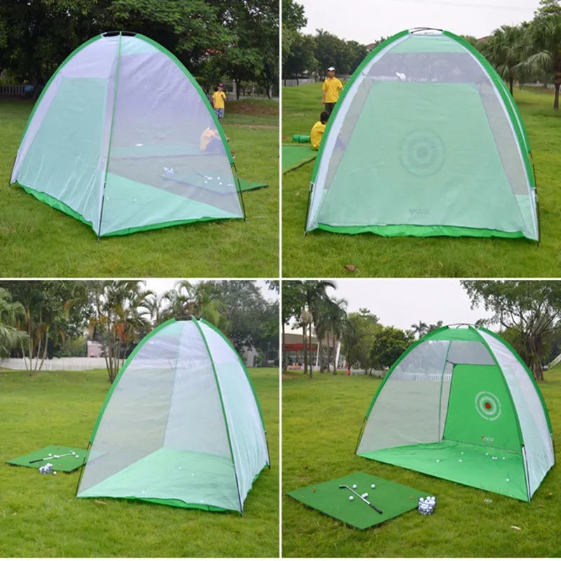 Golf Practice Net for Indoors and Outdoors | Turf hitting Mat