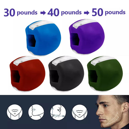 Fitness Facial Muscle Jawline Exercising Trainer