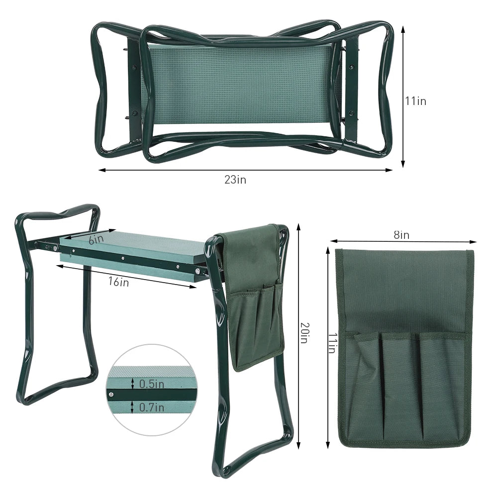 Multi-Functional Garden Kneeler and Seat