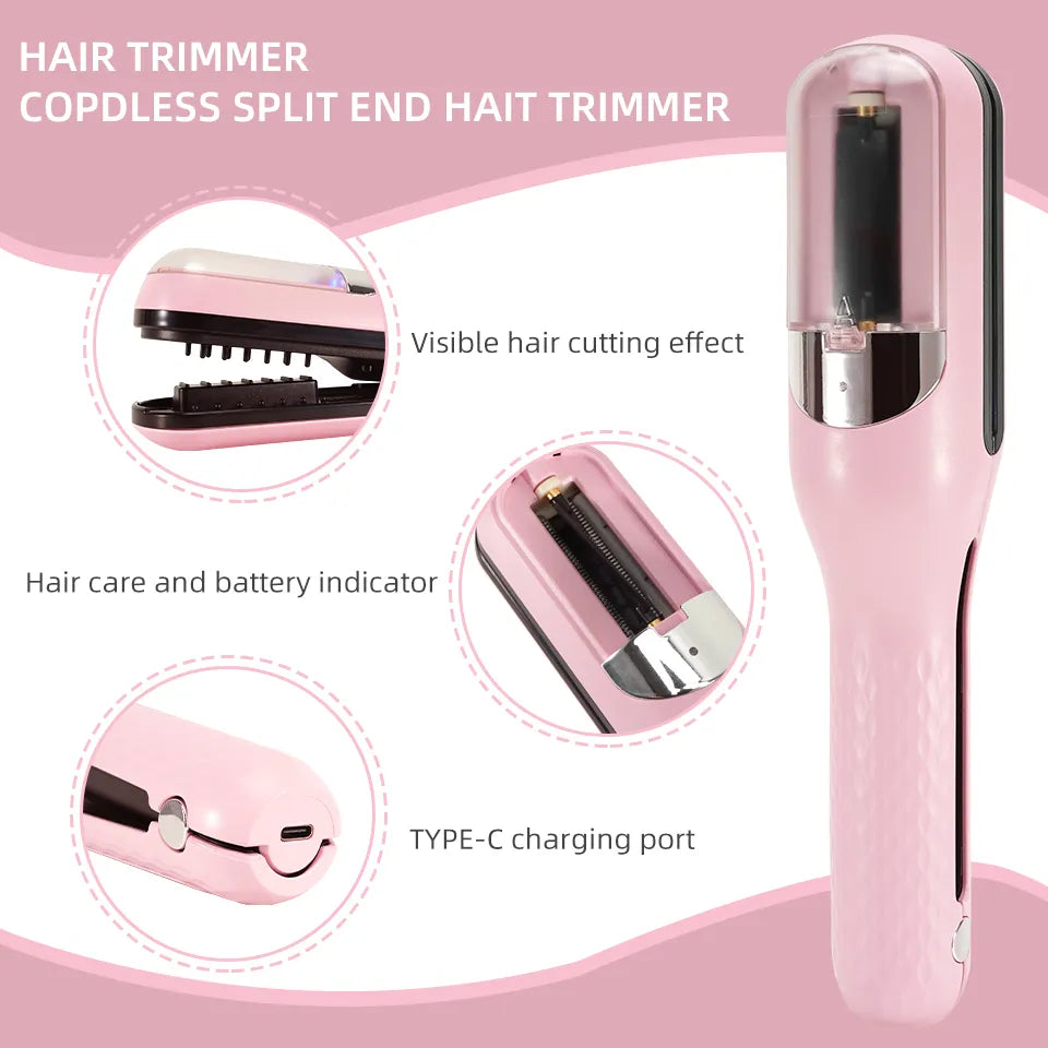 LuxeLocks™ Split End Trimmer