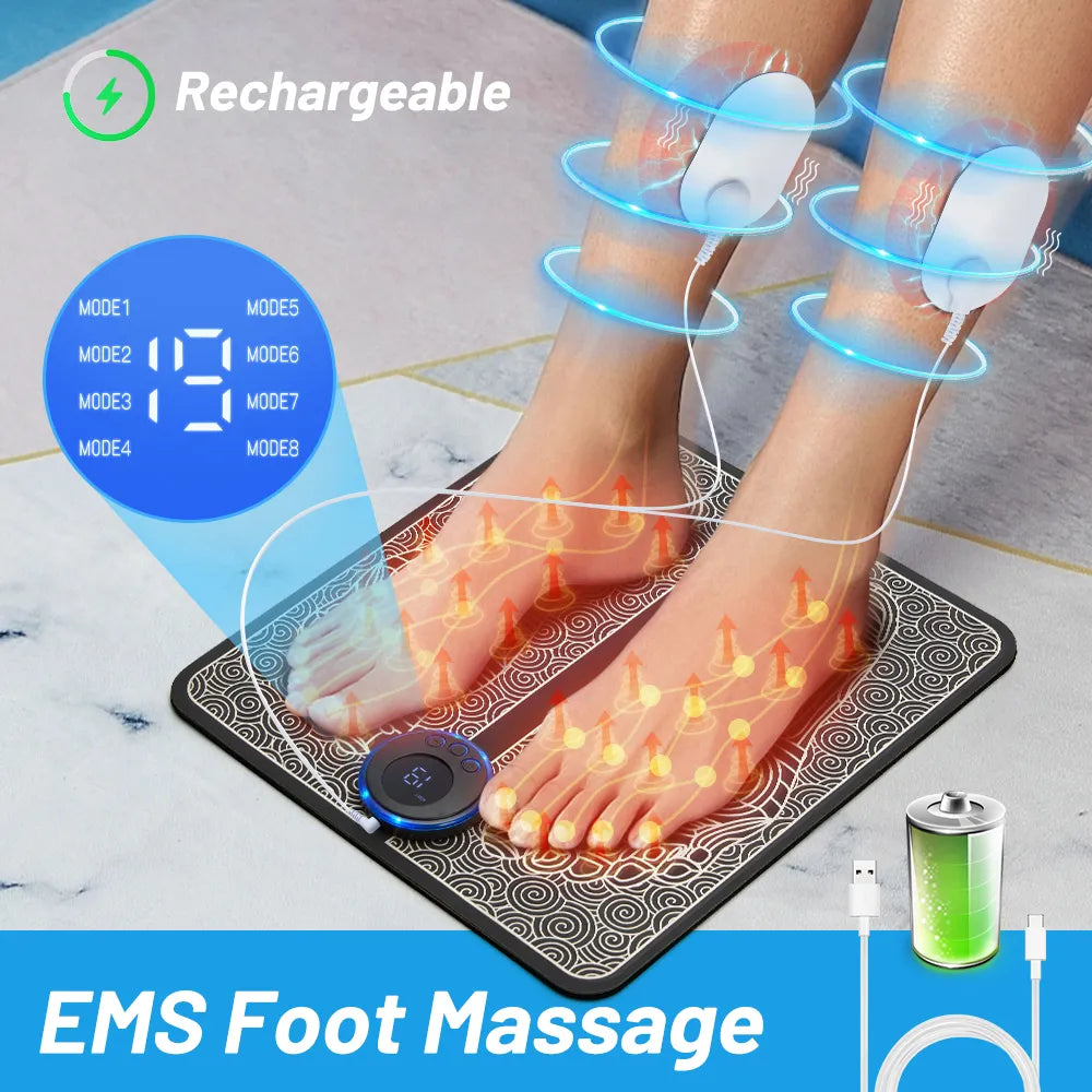 EMS Foot Leg and Neck Massager