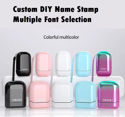 Customized Waterproof Name Stamp For Children's Clothes