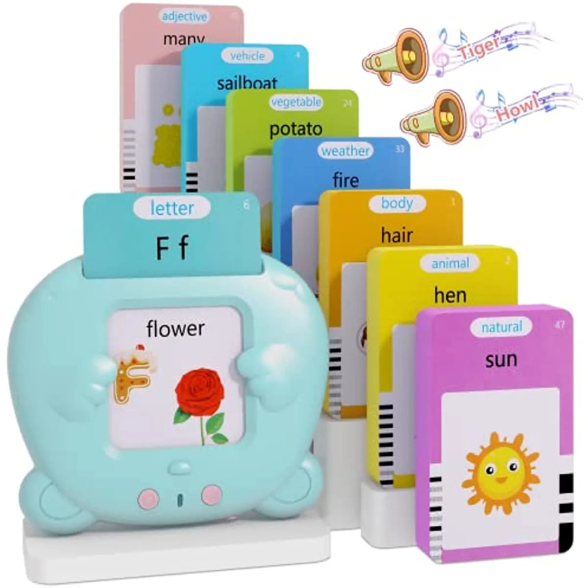 Talking Flash Cards Reading Machine