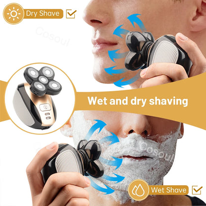 TurboGlide™ Elite Head Shaver Men's Electric Head Shaver