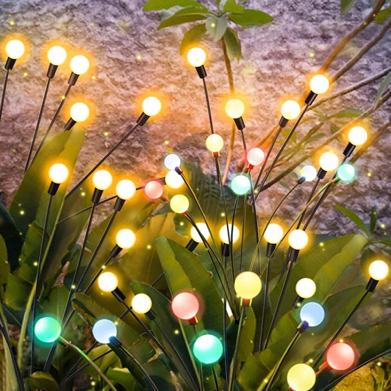 Outdoor Garden Solar Firefly Lights