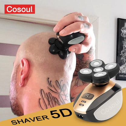 TurboGlide™ Elite Head Shaver Men's Electric Head Shaver