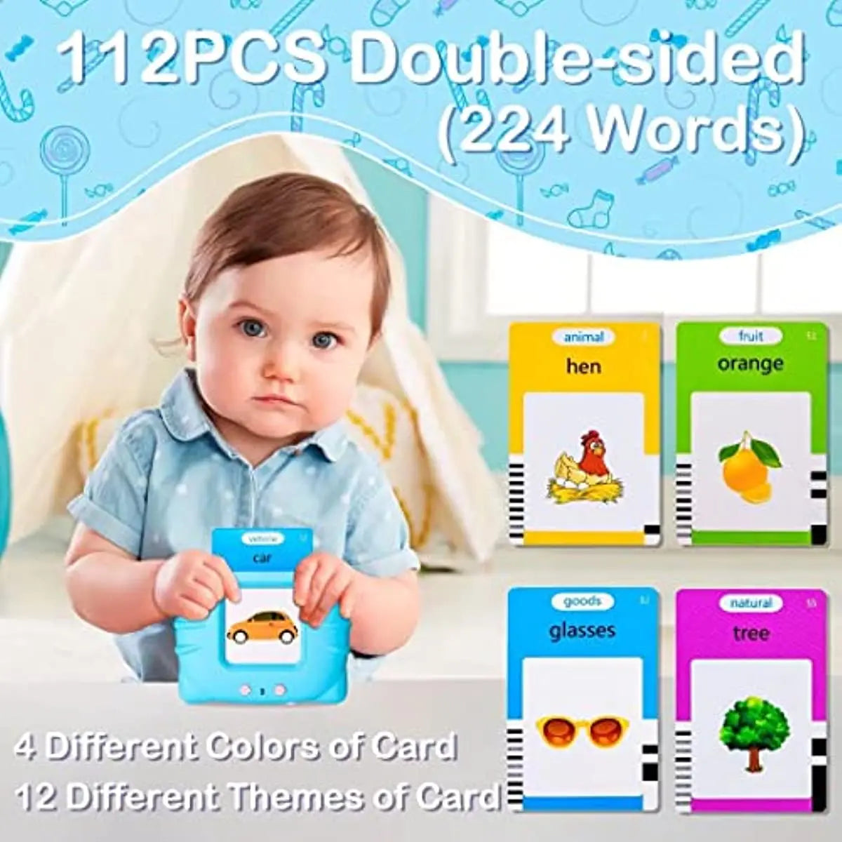 Talking Flash Cards Reading Machine