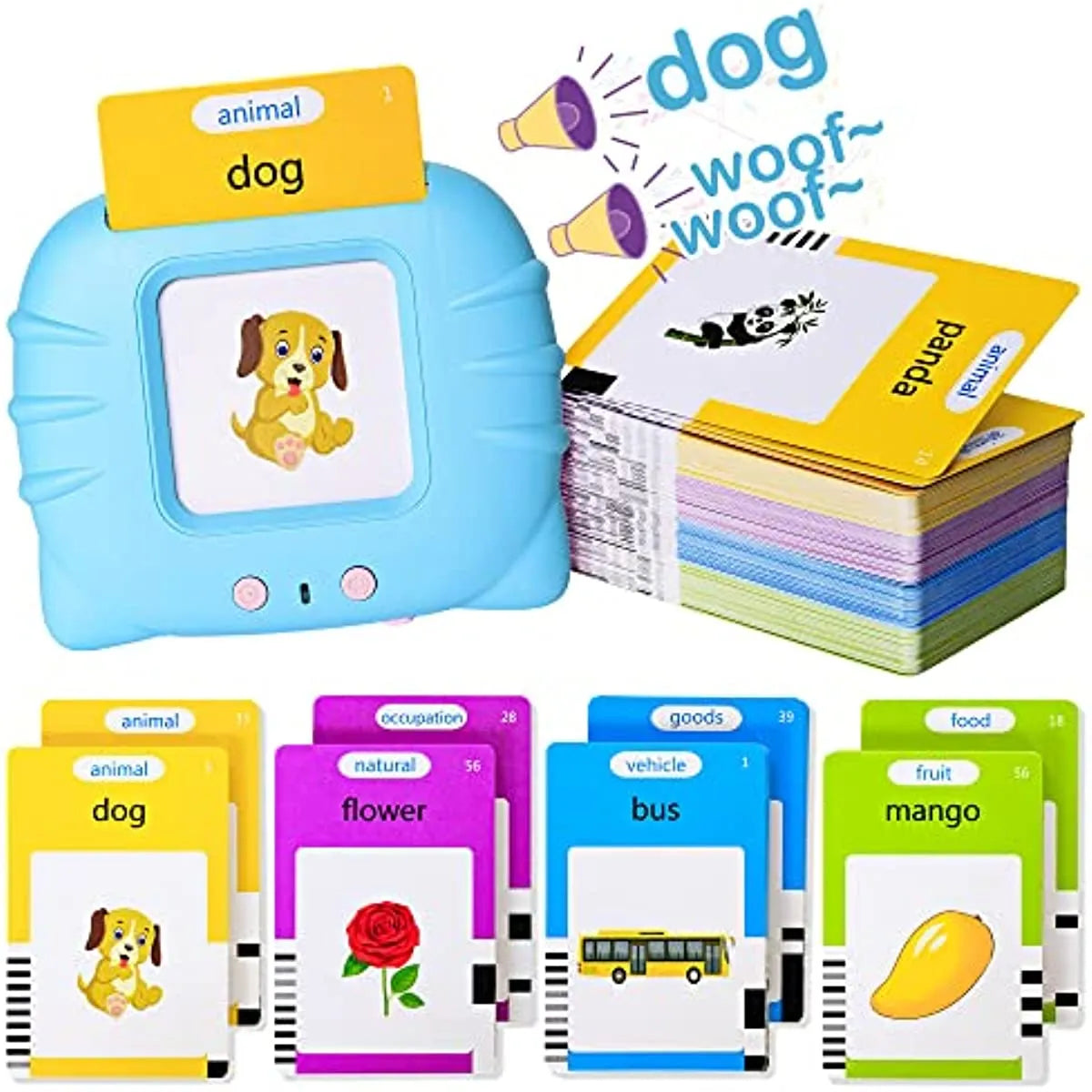 Talking Flash Cards Reading Machine