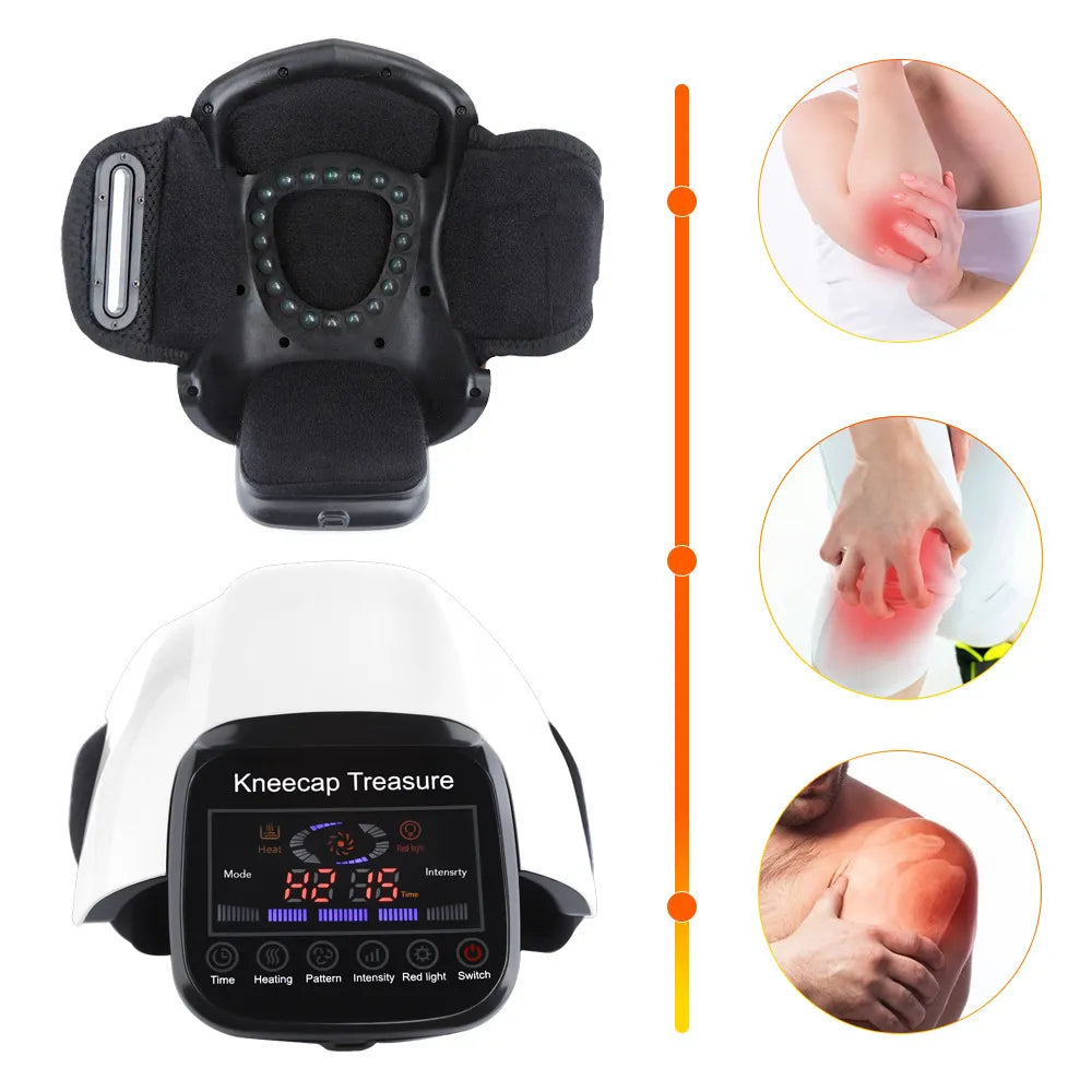 3-in-1 Red Light Heated Knee Massager