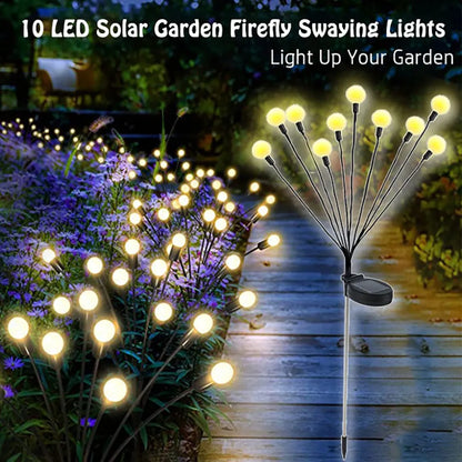 Outdoor Garden Solar Firefly Lights