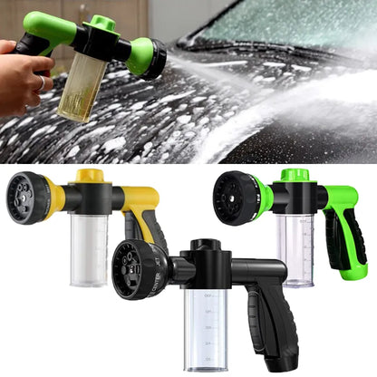 8-In-1 Pressure Hose Nozzle with Soap Dispenser